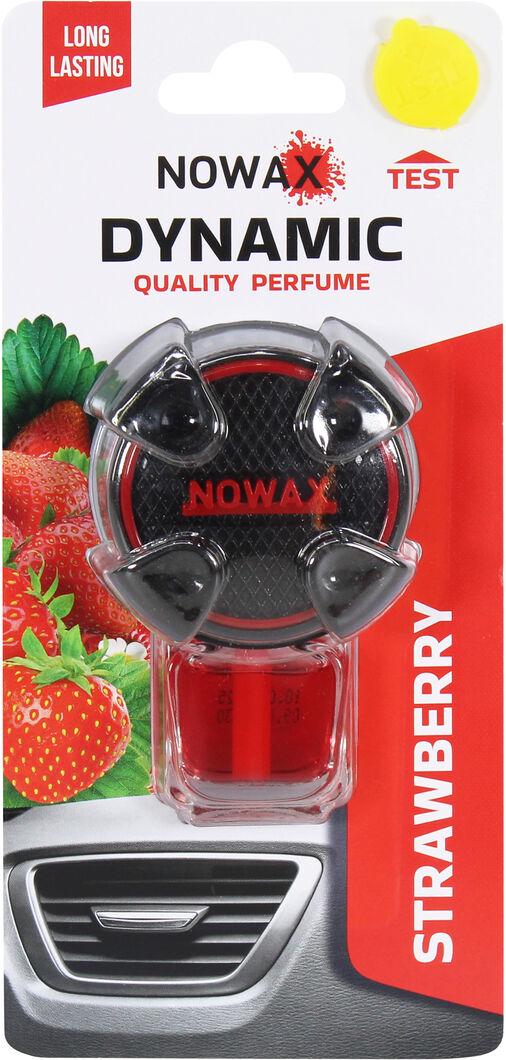 Ароматизатор Nowax Dynamic Strawberry рідкий на дефлектор 8 мл