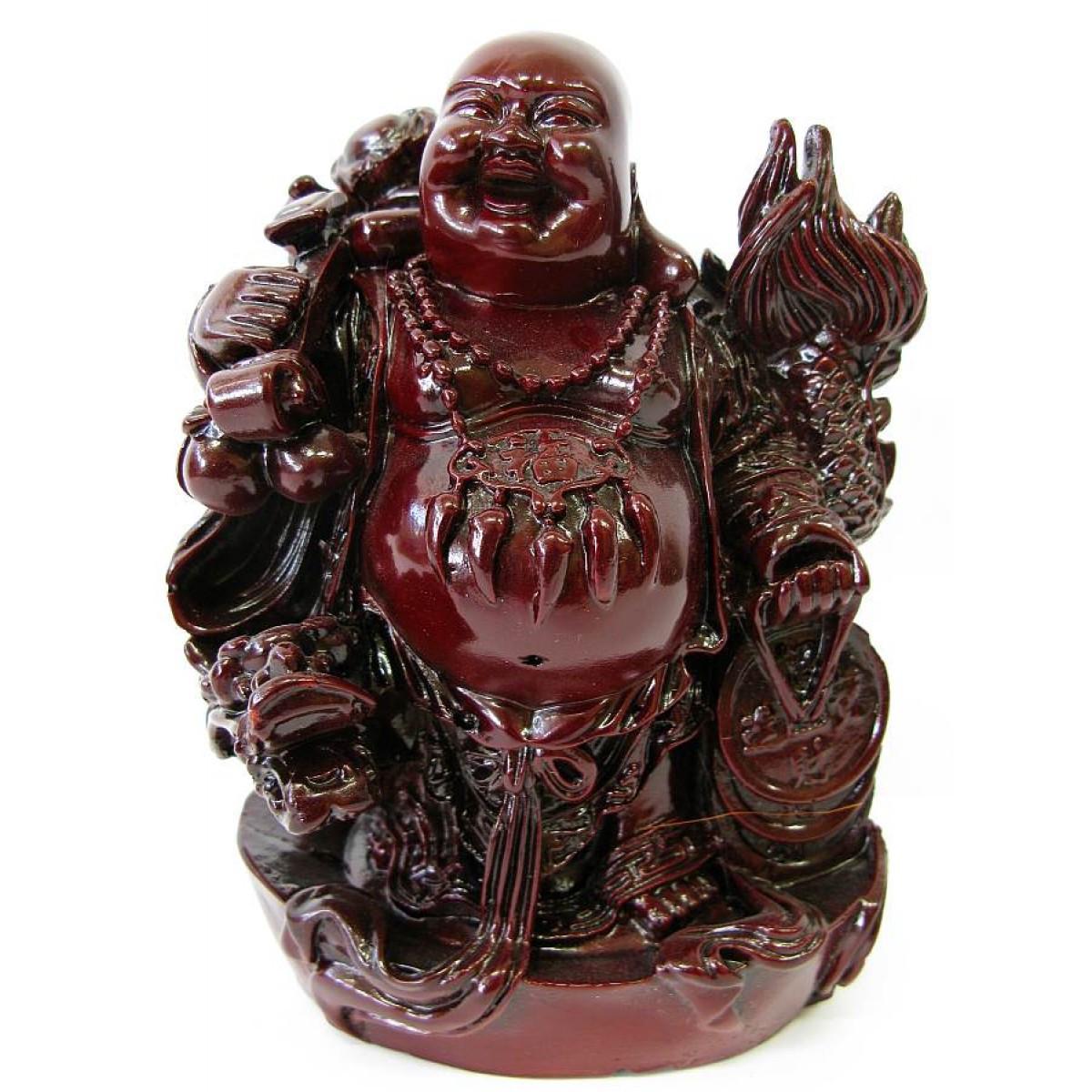 Статуэтка Бог Хотей с драконом (21629)