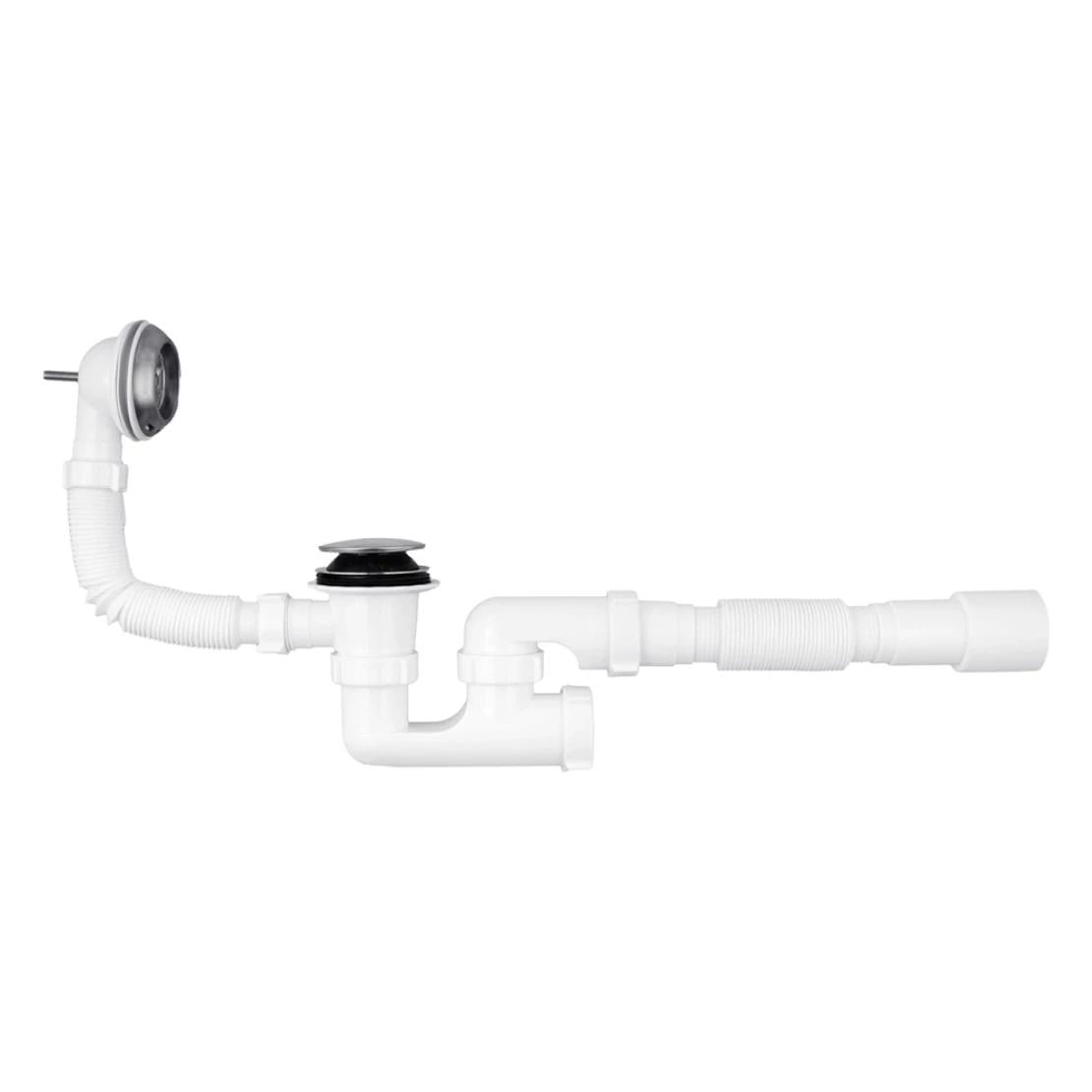 Сифон для ванны Agua BS05K 1 1/2" х 40/50 мм с переливом (CV033454)