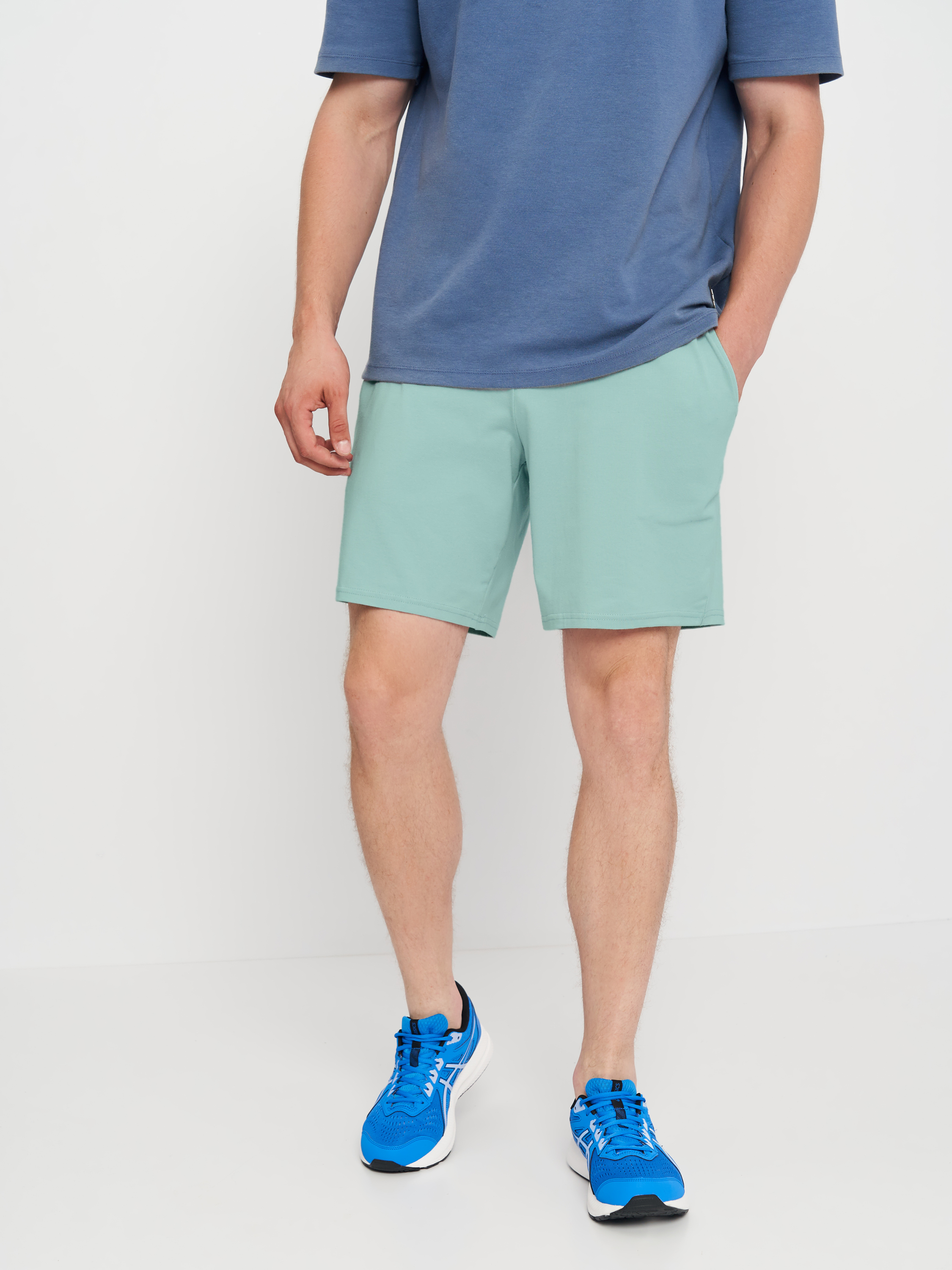 Шорты мужские легкие ROZA 211080 XS Темно-бирюзовый (4824005733352)