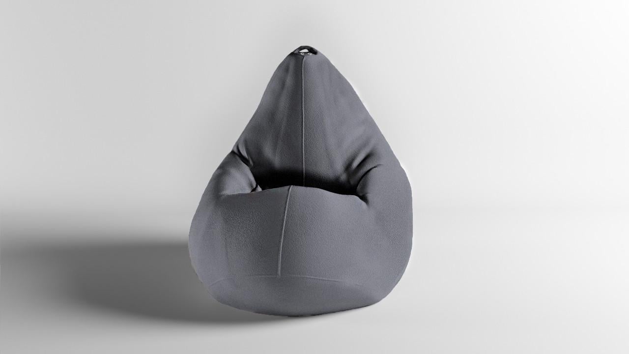 Бескаркасное кресло-мешок SkyPuff MEGA Груша Велюр Victory XXXL 160х120 см Dusty Lilac (160054)
