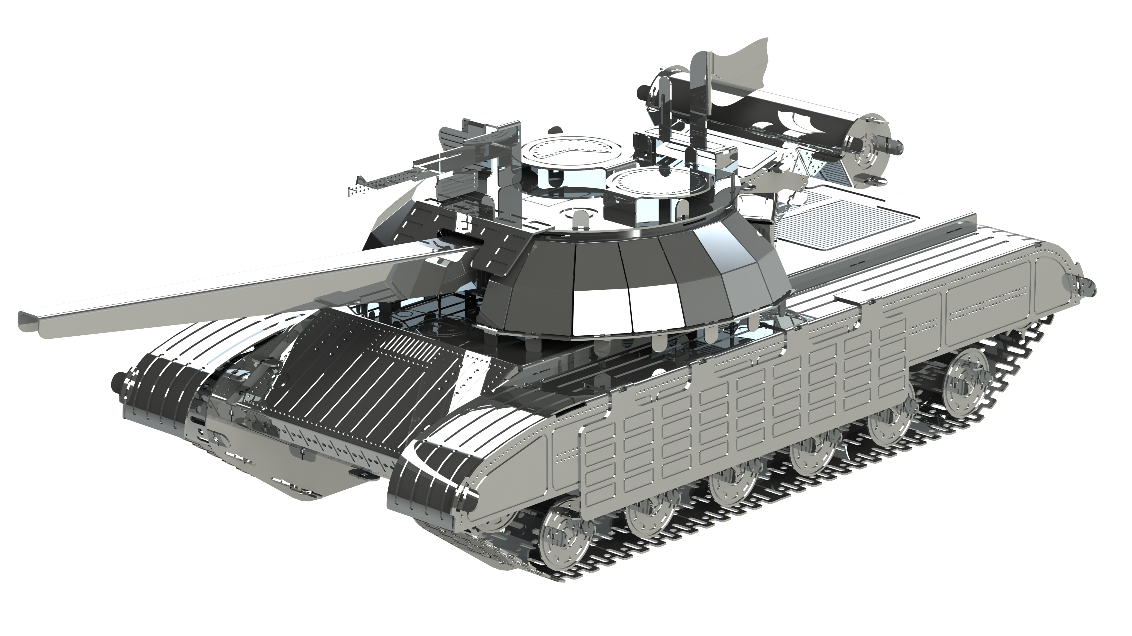 Конструктор METAL-TIME Bulat T-64 MT059 коллекционная модель (3031511) Конструктор METAL-TIME Bulat T-64 MT059 коллекционная модель (3031511)