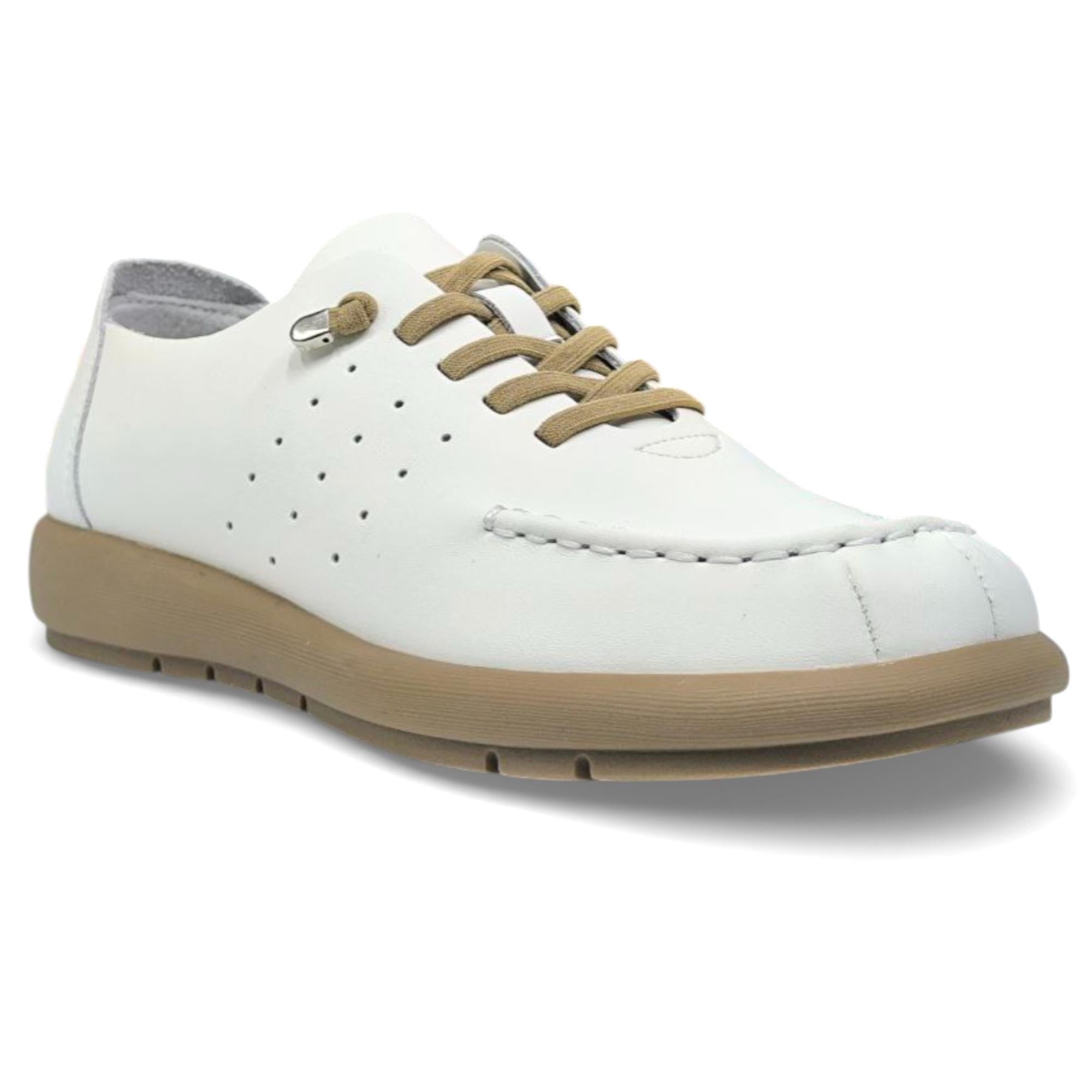 Туфли женские осенние Wollen повседневные р. 39 Белый (035631-39)