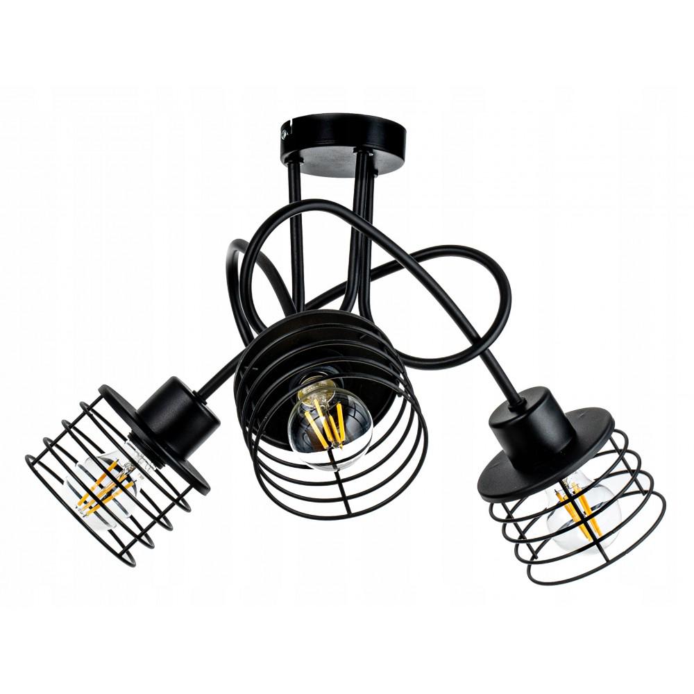 Подвесной светильник Kawa 3 Black (PL-0002888 M/BLACK) Подвесной светильник Kawa 3 Black (PL-0002888 M/BLACK)
