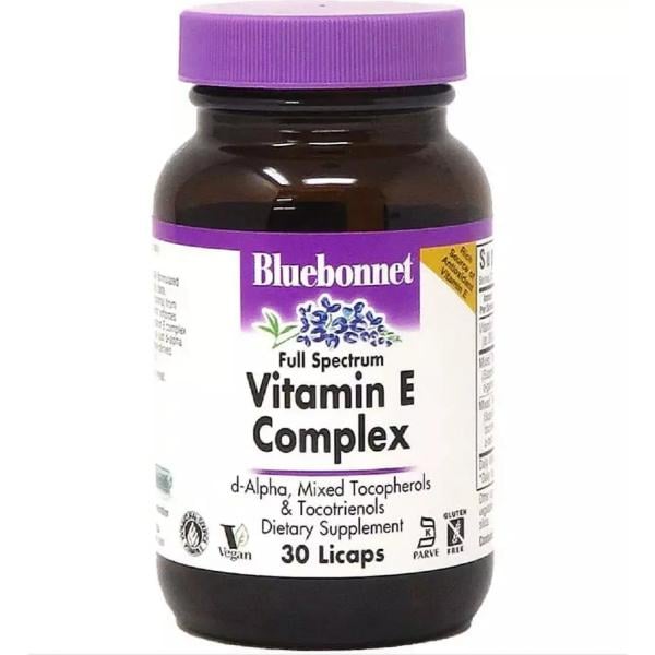 Вітамін E Bluebonnet Nutrition Full Spectrum Vitamin E Complex 30 капс. (000021575)