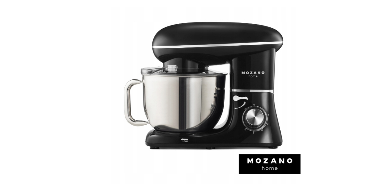 Тістоміс Mozano Kitchen Machine 2300W Black - фото 5