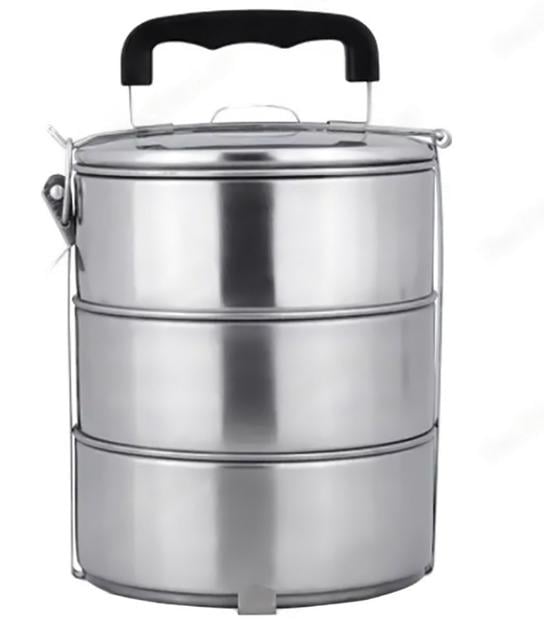 Контейнер пищевой R30247 SS 3 шт. 14х14 см