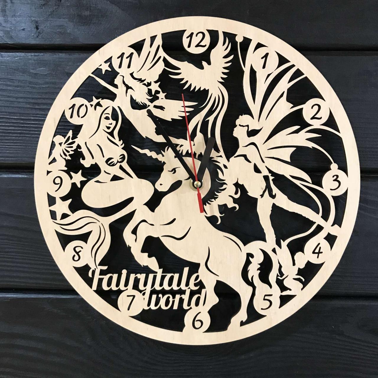 Часы детские настенные Сказочный мир