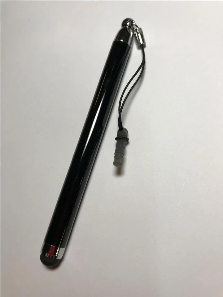 Стилус для ємнісного екрану з шнурком Чорний (НР051430)