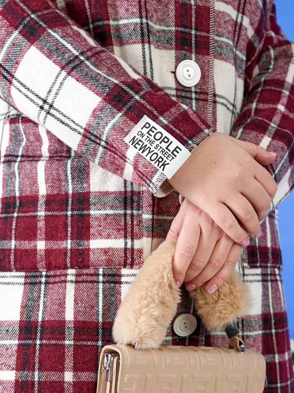 Кардиган женский кашемир на флисе (1362/к6466) - фото 4