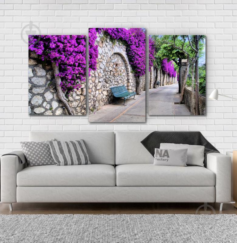 Модульна картина Poster-land Квіткова Алея Art-164_3