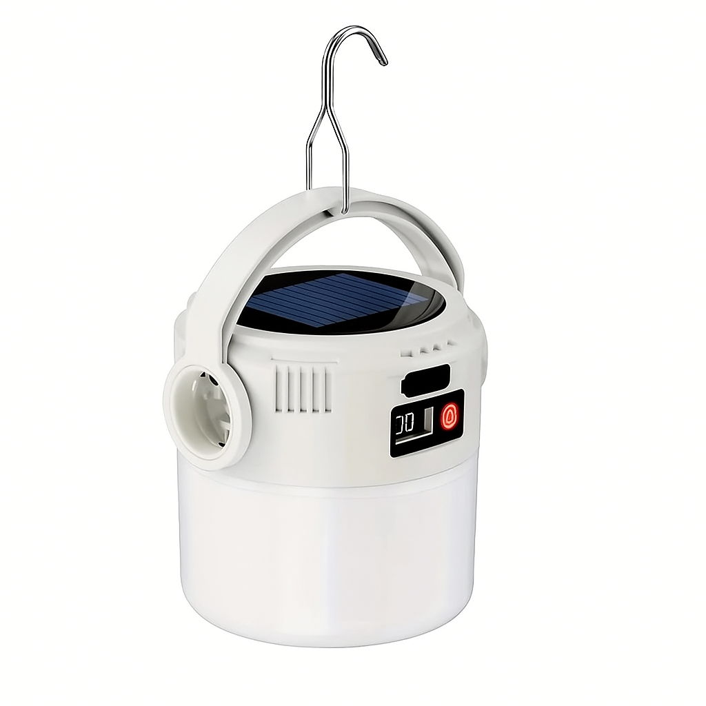 Ліхтар кемпінговий LiHangStar з сонячною та USB-зарядкою (44LiHangStar ) Ліхтар кемпінговий LiHangStar з сонячною та USB-зарядкою (44LiHangStar )