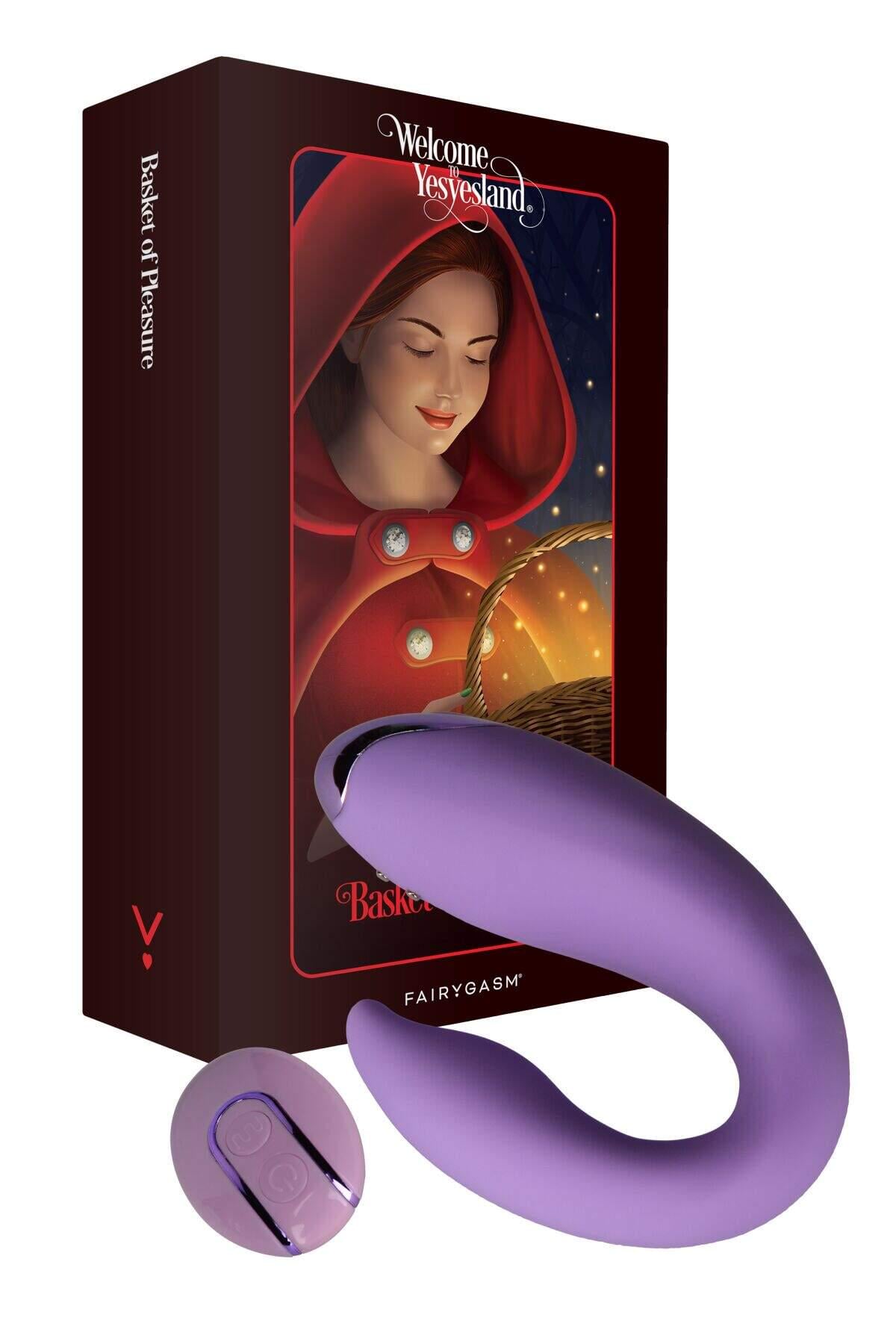 Вибратор для пар FairyGasm PleasureBerry Violet зарядный кейс пульт ДУ (38025316) Вибратор для пар FairyGasm PleasureBerry Violet зарядный кейс пульт ДУ (38025316)