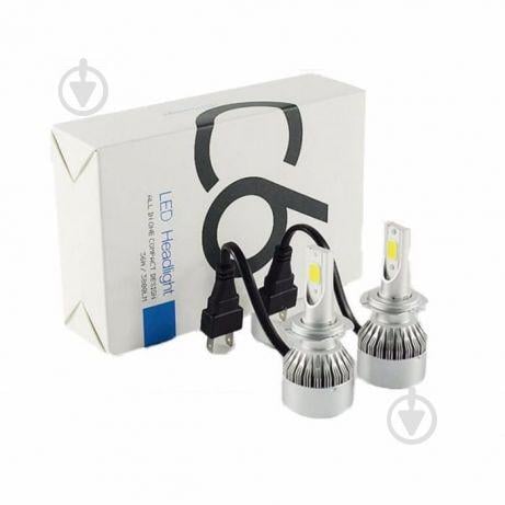 Комплект LED ламп C6 HeadLight H7 12v COB