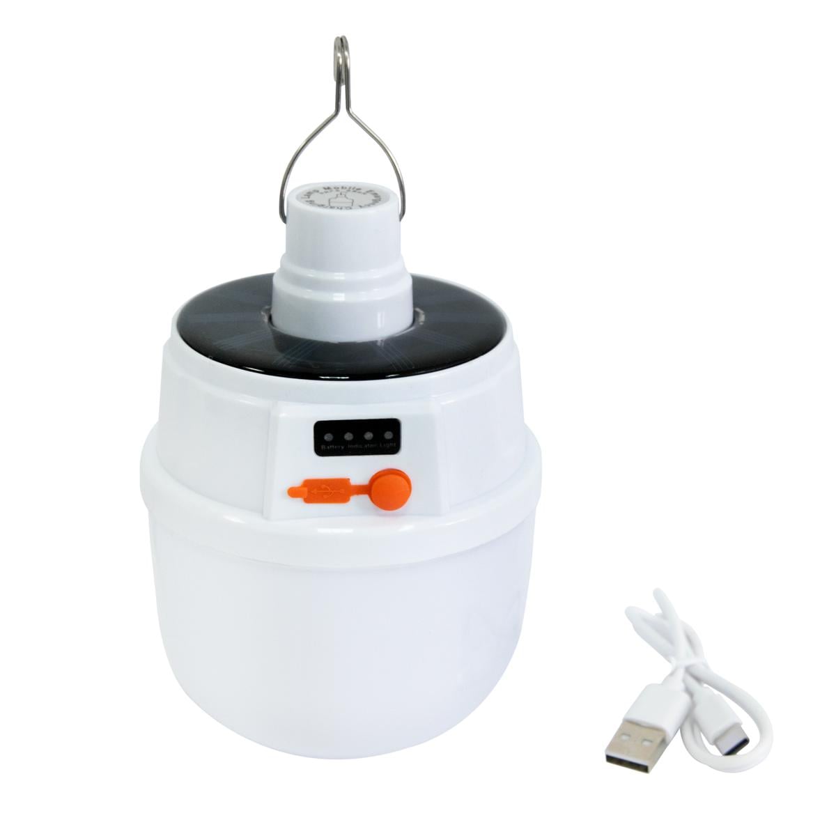 Лампа светодиодная на солнечной батарее Solar emergency Белый (1009920)