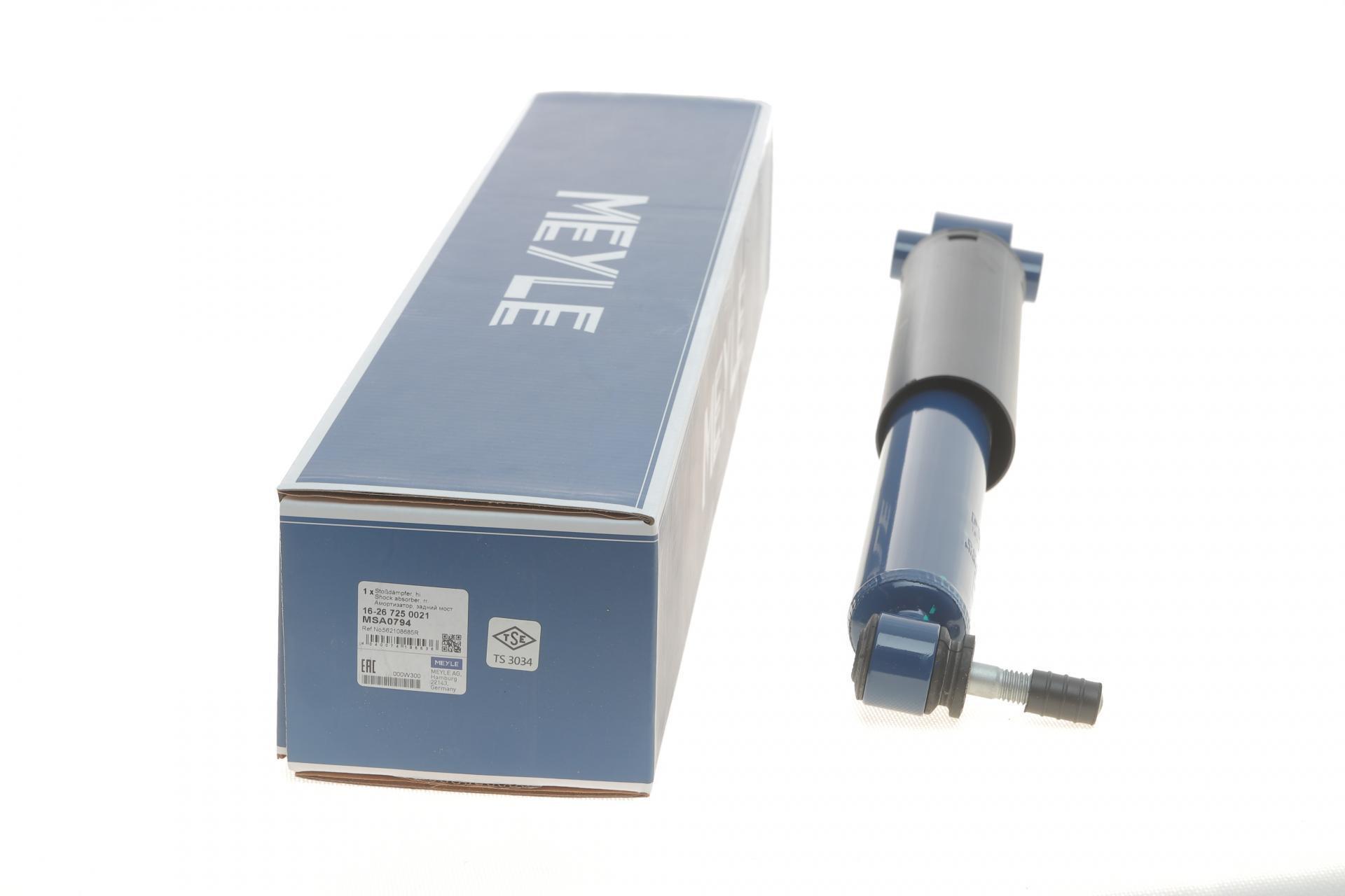 Амортизатор задний Meyle для Renault Megane III 08-- (16-26 725 0021)