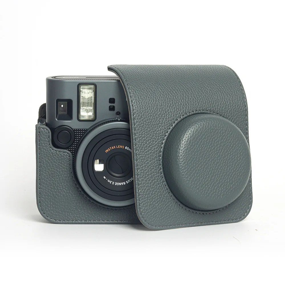 Подарунковий набір фотоапарат Fujifilm Instax Mini 41 фотопапір 100 шт./чохол/фотоальбом на 108 фото Сірий (2728000757) - фото 5 Подарунковий набір фотоапарат Fujifilm Instax Mini 41 фотопапір 100 шт./чохол/фотоальбом на 108 фото Сірий (2728000757) - фото 5