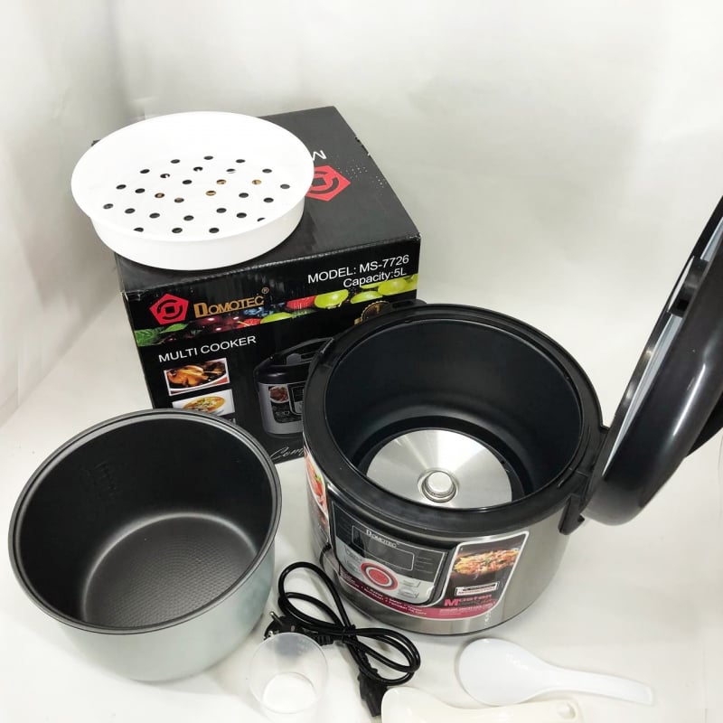 Мультиварка Domotec MS-7726 багатофункціональна 12 програм 5 л 1500W (26202549) - фото 15 Мультиварка Domotec MS-7726 багатофункціональна 12 програм 5 л 1500W (26202549) - фото 15