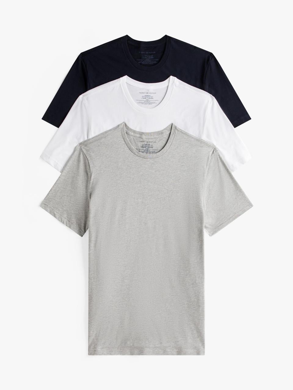 Набор футболок мужских Tommy Hilfiger Undershirt XL 3 шт. Разноцветный (7438516291114)