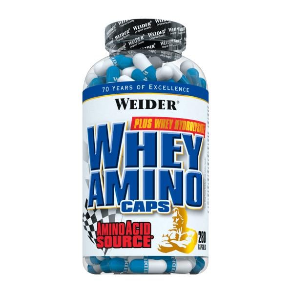 Аминокислота Weider Whey Amino Caps 280 капс. (2743) Аминокислота Weider Whey Amino Caps 280 капс. (2743)