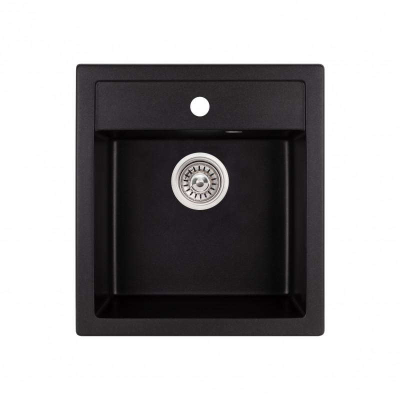 Кухонная мойка Q-tap CS 5046 BLA (QT5046BLA404)