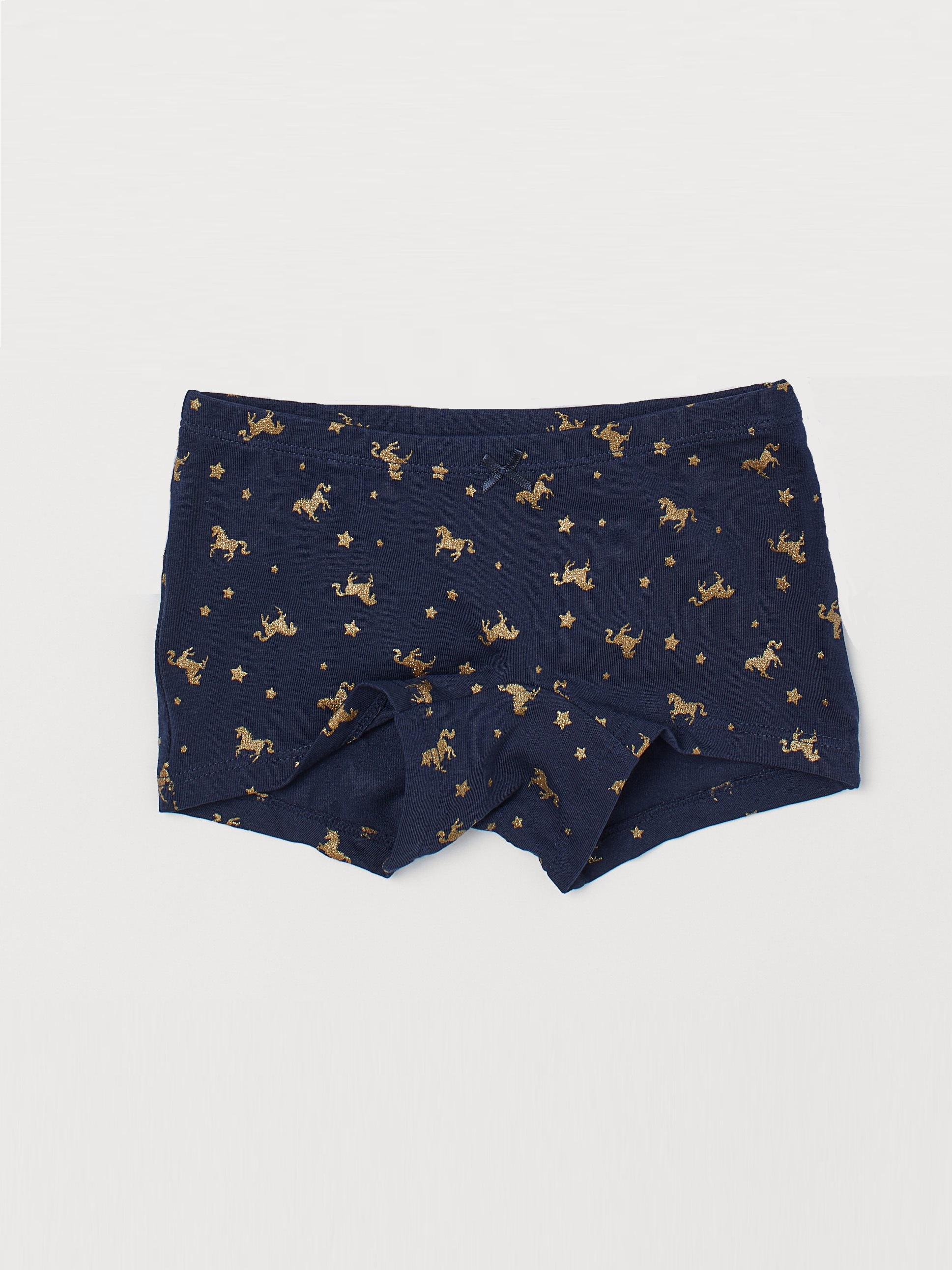 Трусики H&M Принт 122-128 см Темно-синій (X1510688916)
