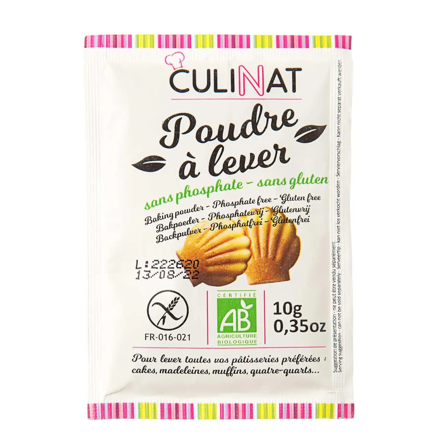 Розпушувач органічний Culinat без глютену 10 г (1627753626) Розпушувач органічний Culinat без глютену 10 г (1627753626)