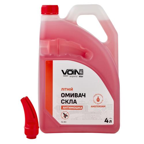 Омыватель стекла летний Voin амстердам антимошка 4 л - фото 4
