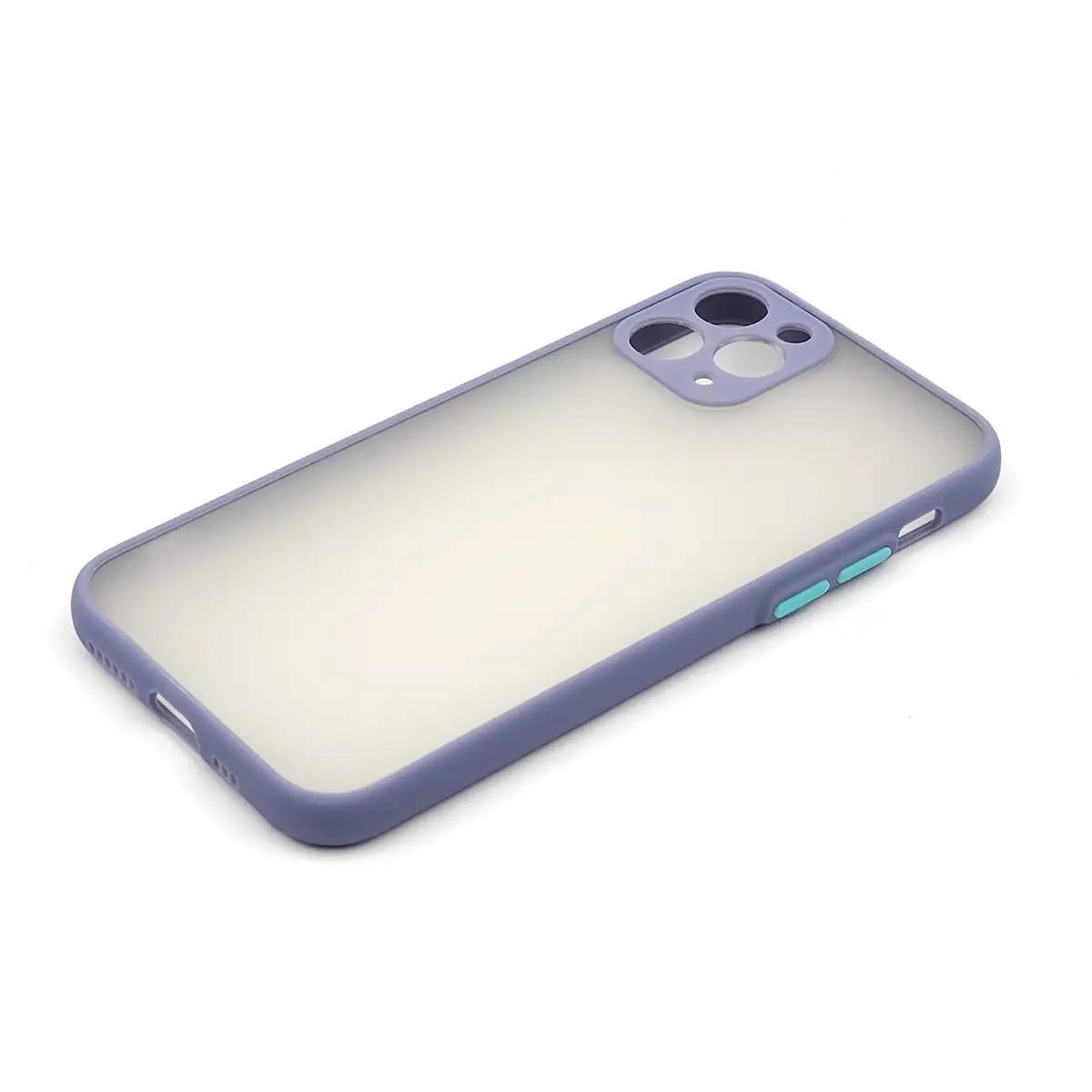 Силиконовый Чехол Накладка Avenger Totu Series Separate Camera Для iPhone 11 Pro Max Lavender Grey Силиконовый Чехол Накладка Avenger Totu Series Separate Camera Для iPhone 11 Pro Max Lavender Grey