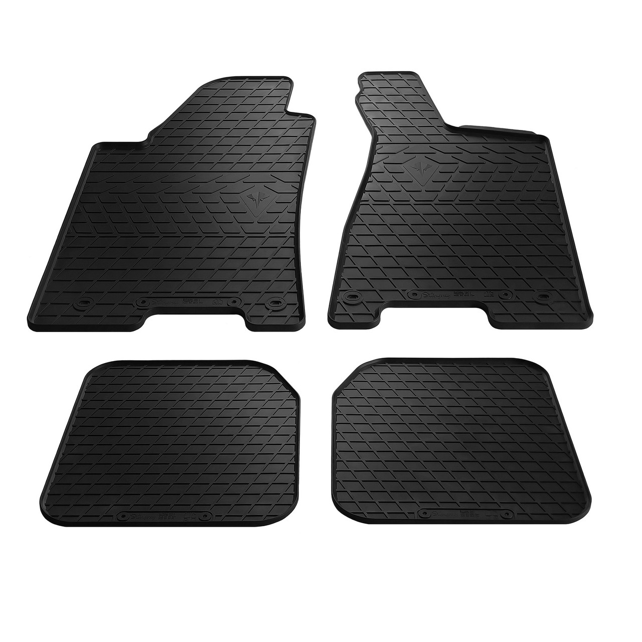 Коврики автомобильные Stingray для Audi 80 89/89Q/8A/B3 1986-1991 г. 4 шт. Черный (1545548114)