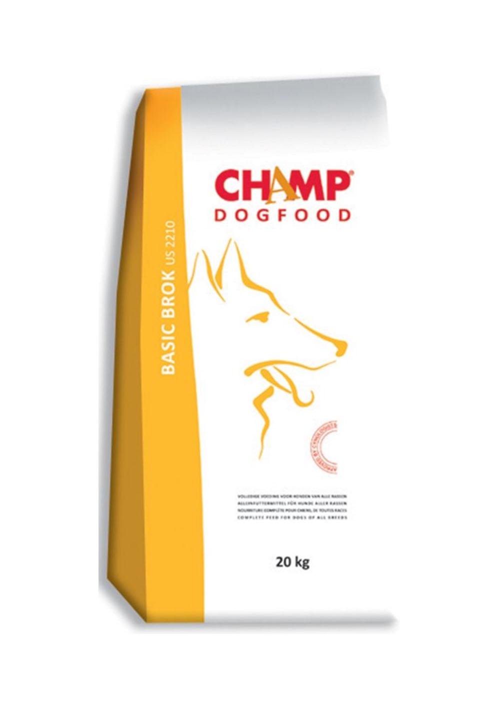 Сухий корм Champ Basic Brok для дорослих собак середніх та великих порід