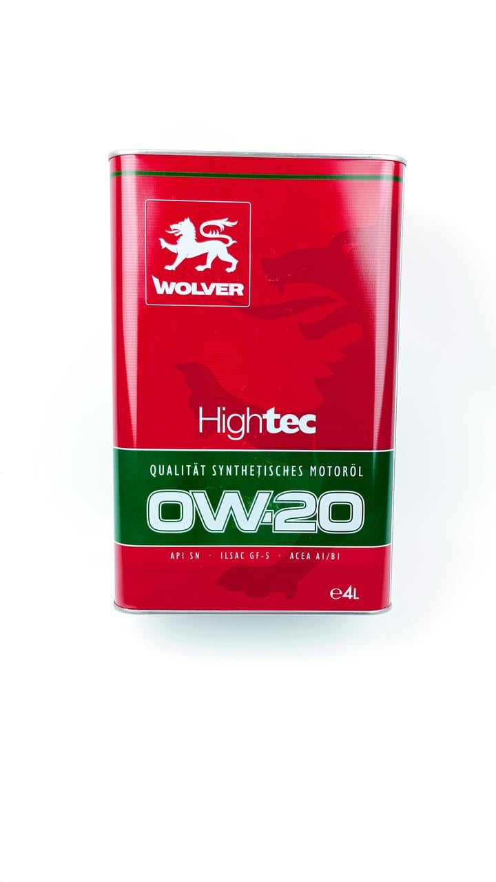 Моторне мастило автомобільне Wolver HIGHTEC 0W-20 4 л (71927)