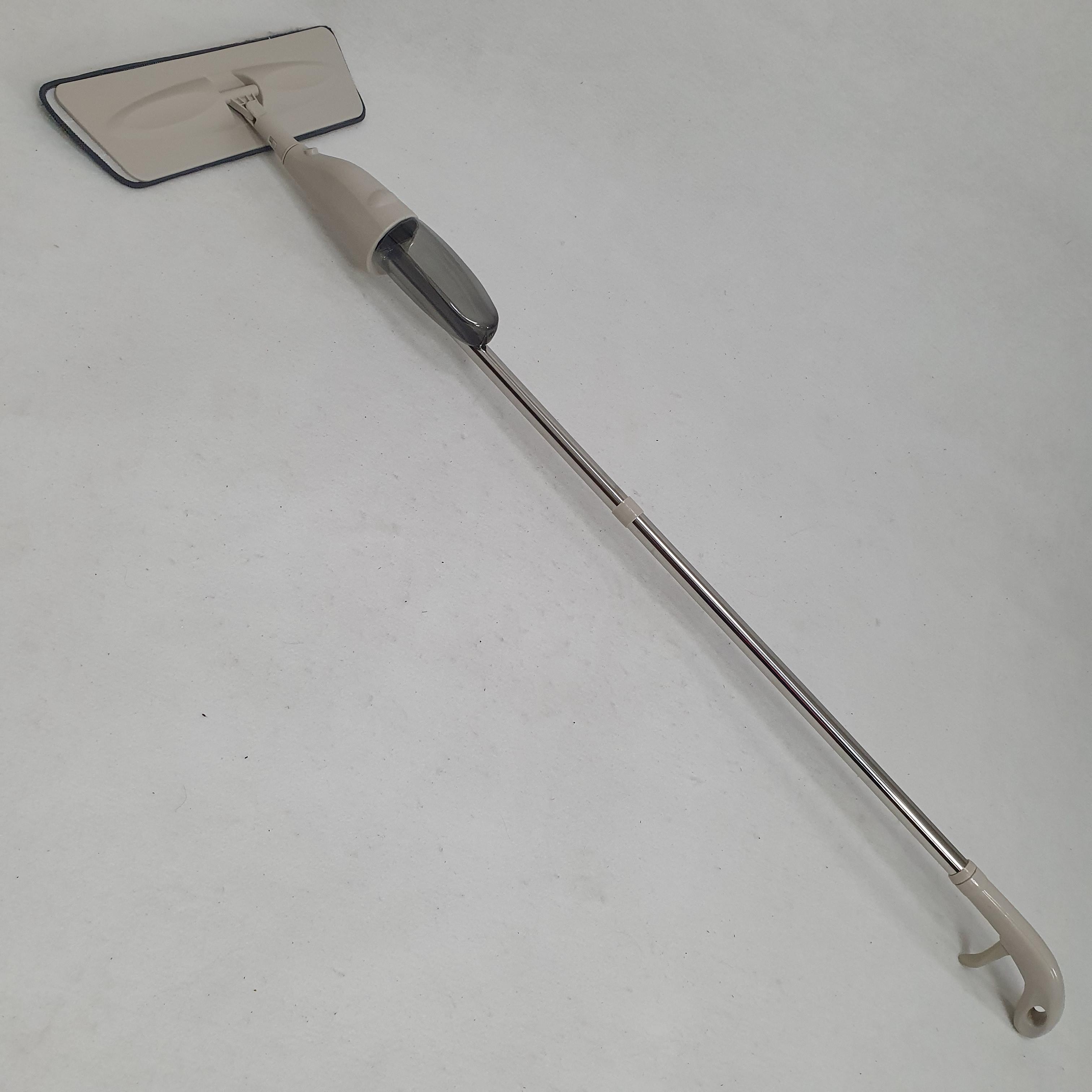 Швабра универсальная Health Spray Mob 3в1 с распылителем воды для влажной и сухой уборки Бежевый (AND-1004-Beige)