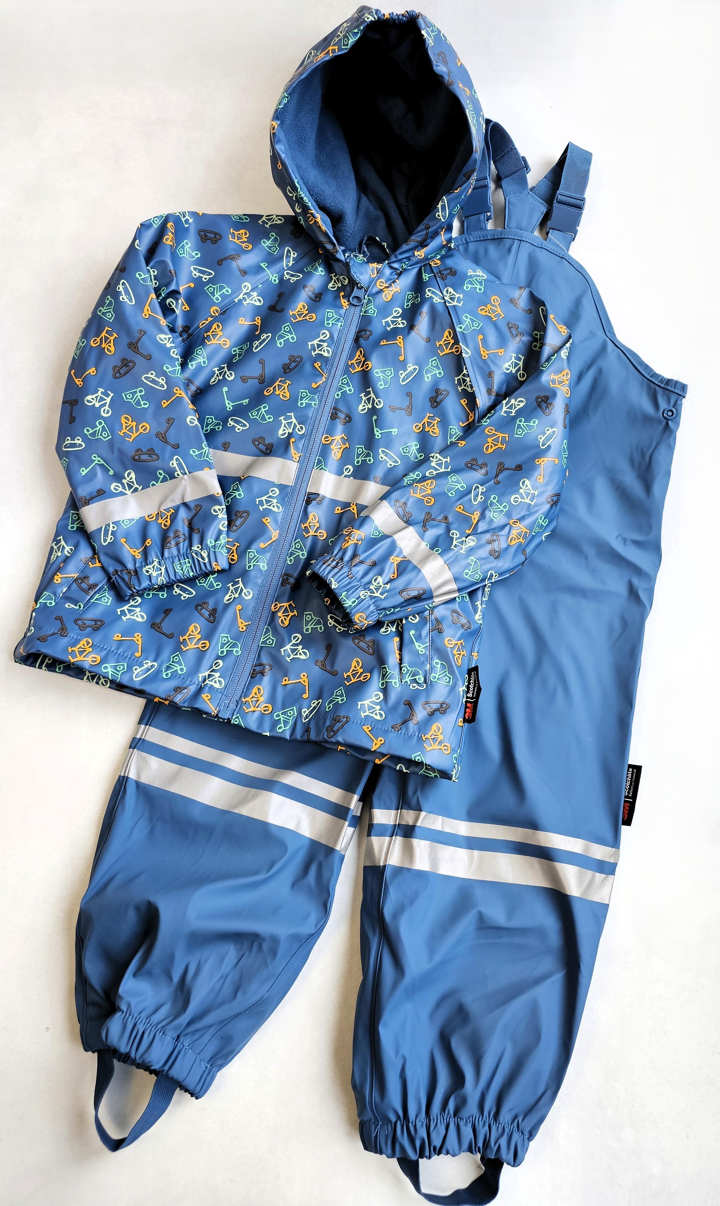 Дощовик-костюм дитячий Lupilu на флісі брудопруф 110-116 см (008437/008550)