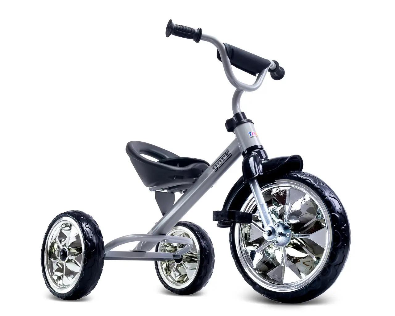 Дитячий велосипед Caretero Toyz York 67х47х49 см Сірий (262803)