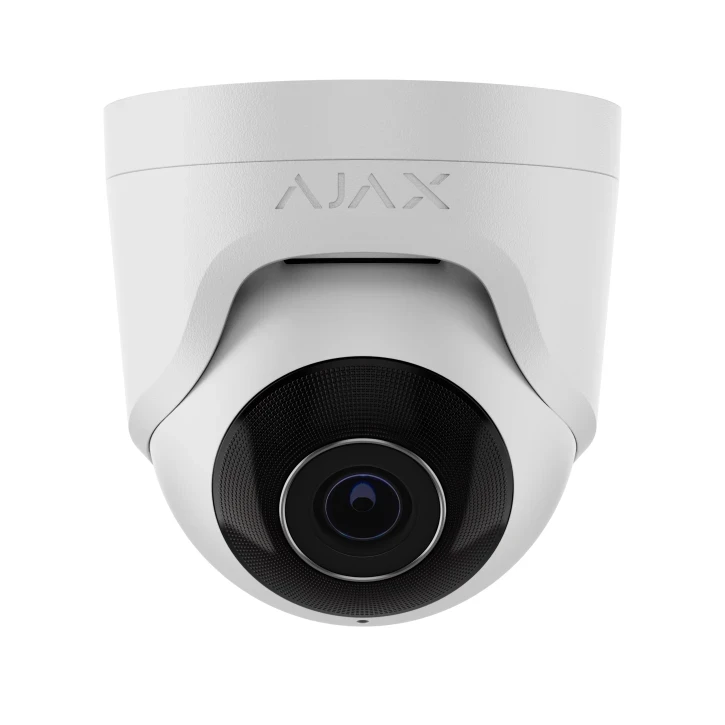 Камера-IP дротова охоронна Ajax TurretCam 5 Mp/2,8 мм White (2890075966)