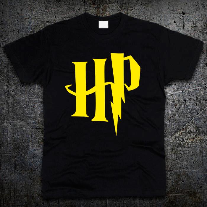 Футболка Fruit of the Loom Logo "Harry Potter" 140 см Черный (1194115)