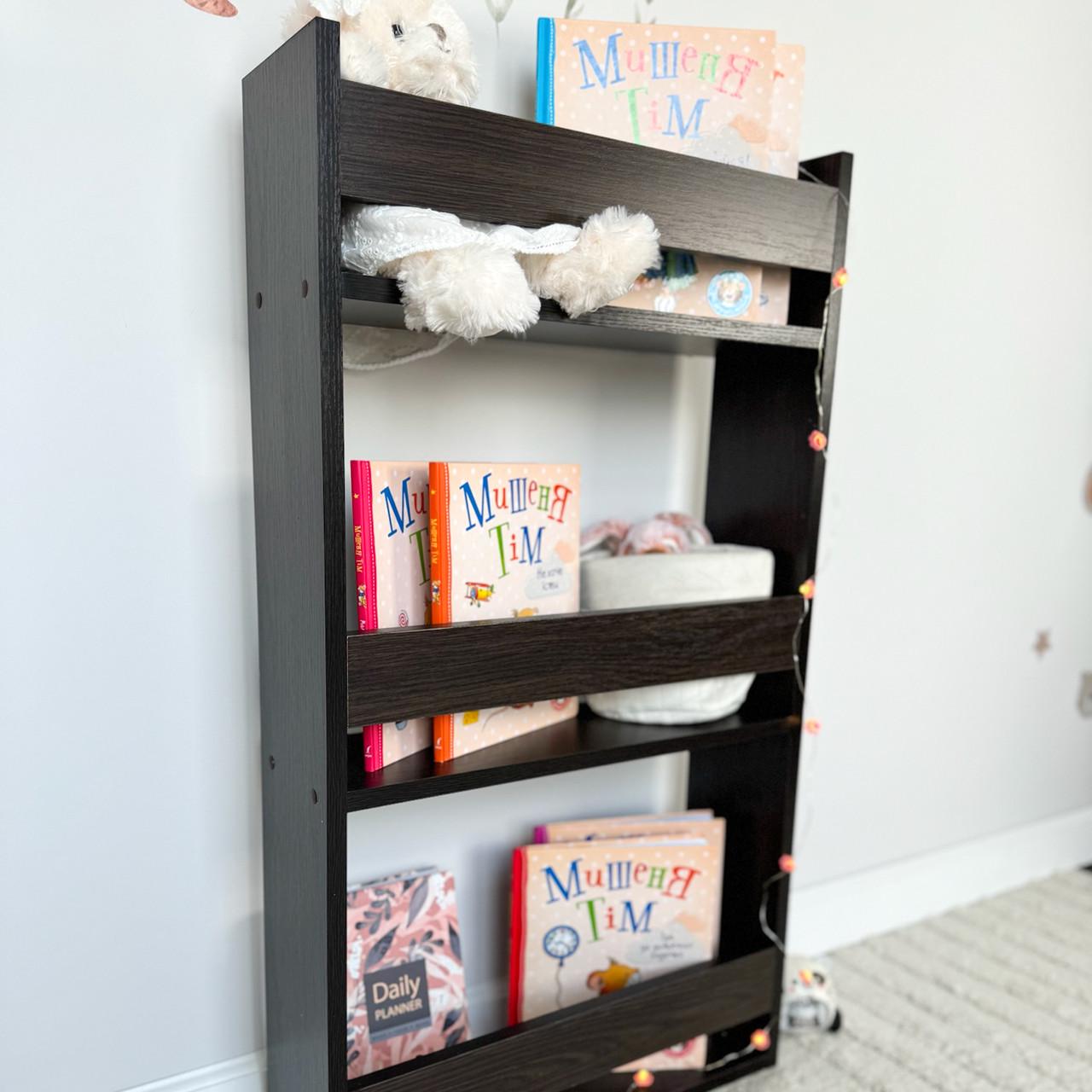 Полка детская навесная из ДСП Венге темный (DP-4V) - фото 3