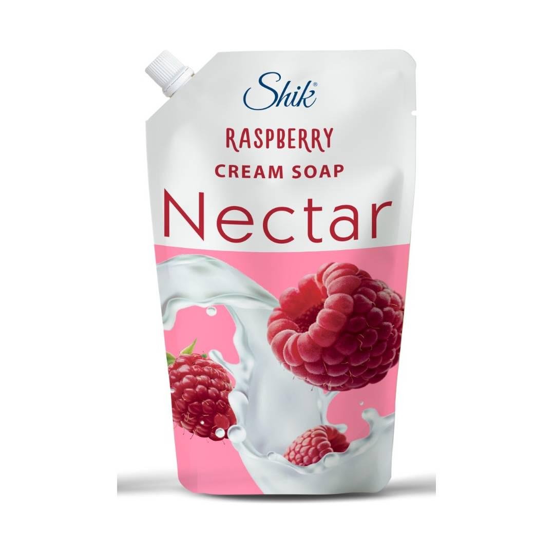 Крем-мыло жидкое Shik Nectar малиновое дой пак 900 г