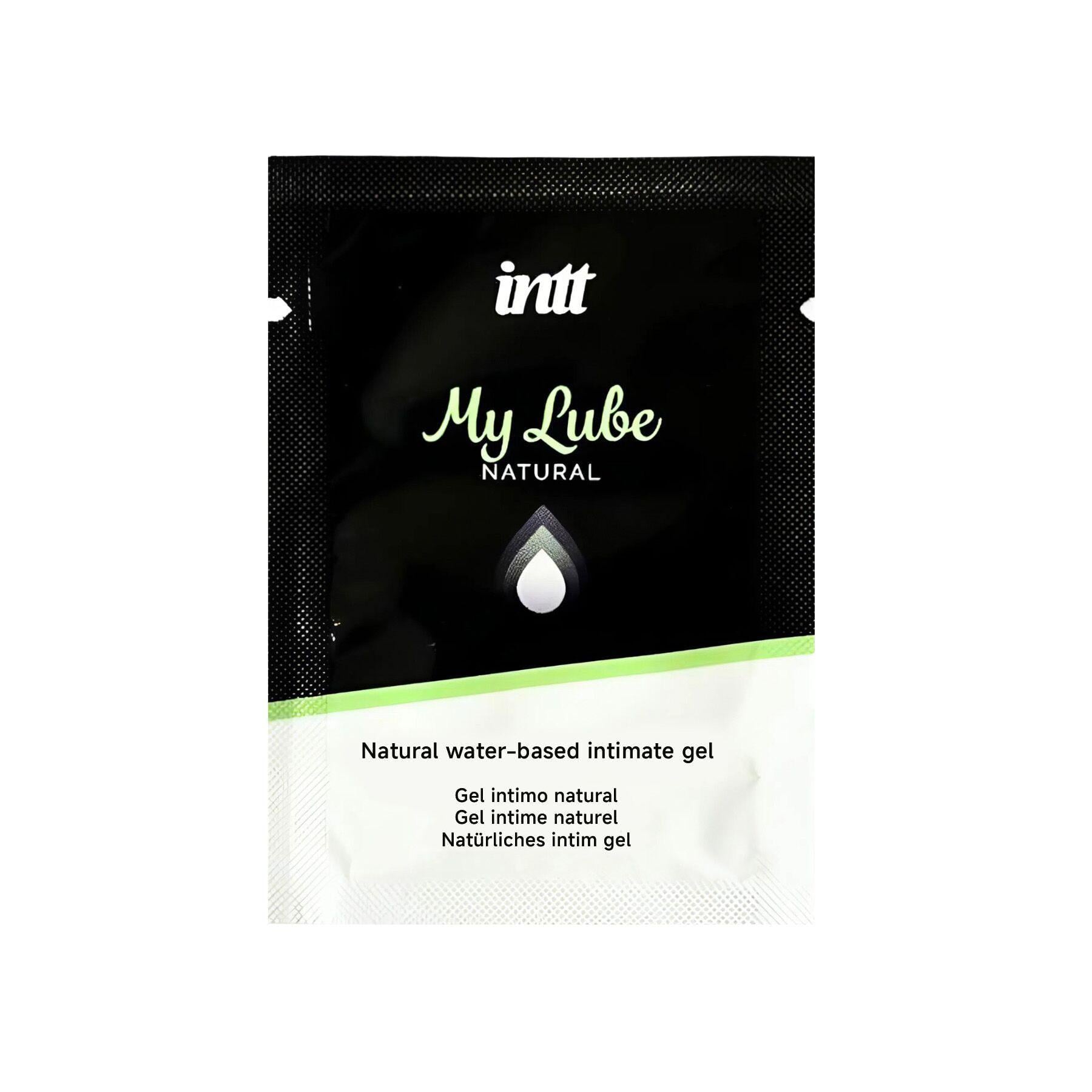 Пробник лубриканта на водній основі Intt My Lube Natural 2 мл (BLS2810)
