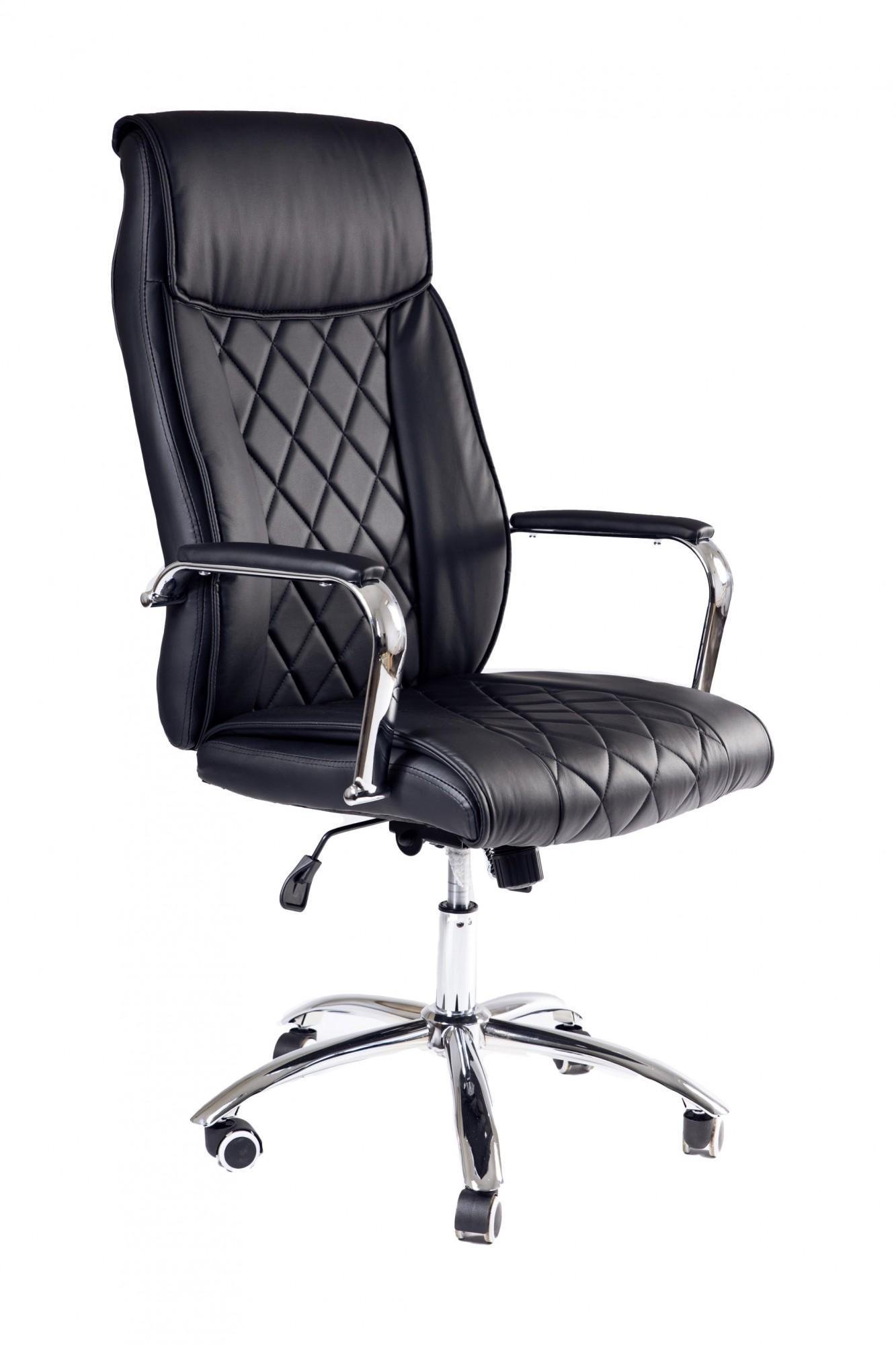 Кресло офисное компьютерное DionysusDesign хром Anyfix экокожа Черный - фото 1 Кресло офисное компьютерное DionysusDesign хром Anyfix экокожа Черный - фото 1