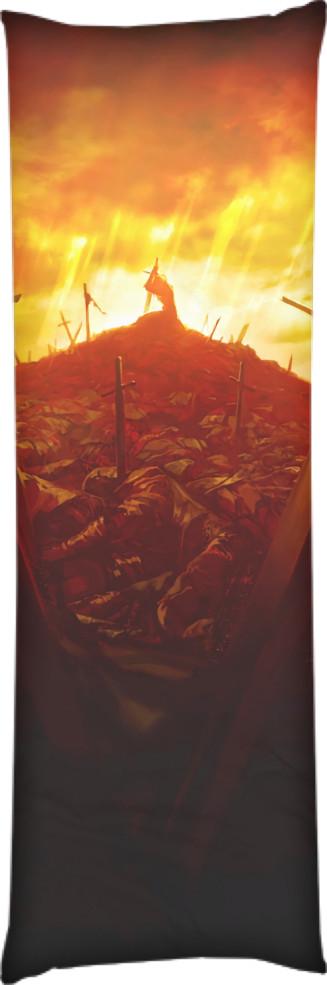 Подушка дакимакура Battle of camlann 60x180 см (14100699)