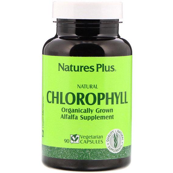 Комплекс для травлення Nature's Plus Natural Chlorophyll 90 Veg Caps (NTP1080)