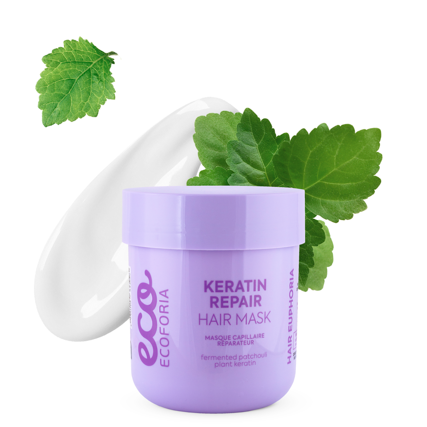 Маска для волосся Ecoforia Hair Euphoria Кератинове відновлення 200 мл