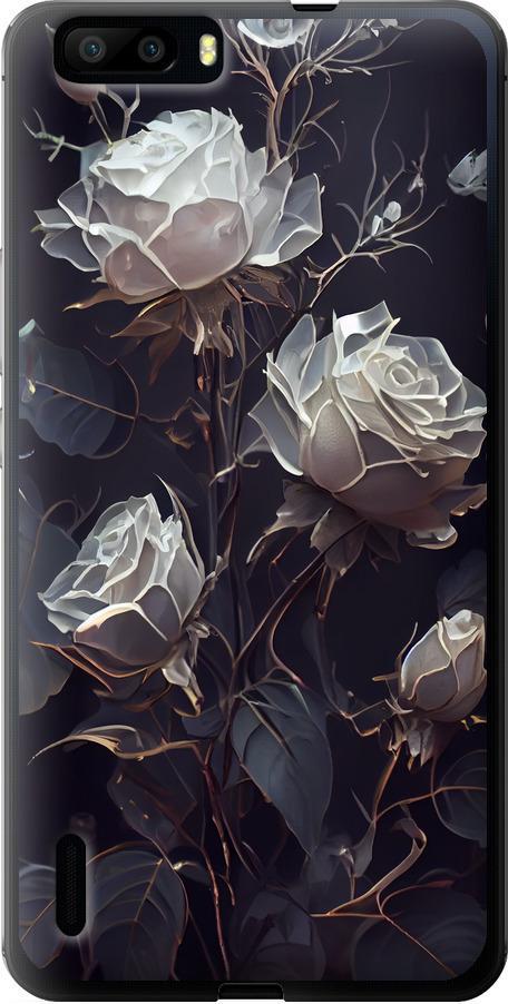 Чехол на Huawei Honor 6 Plus Розы 2 (5550u-179-42517)