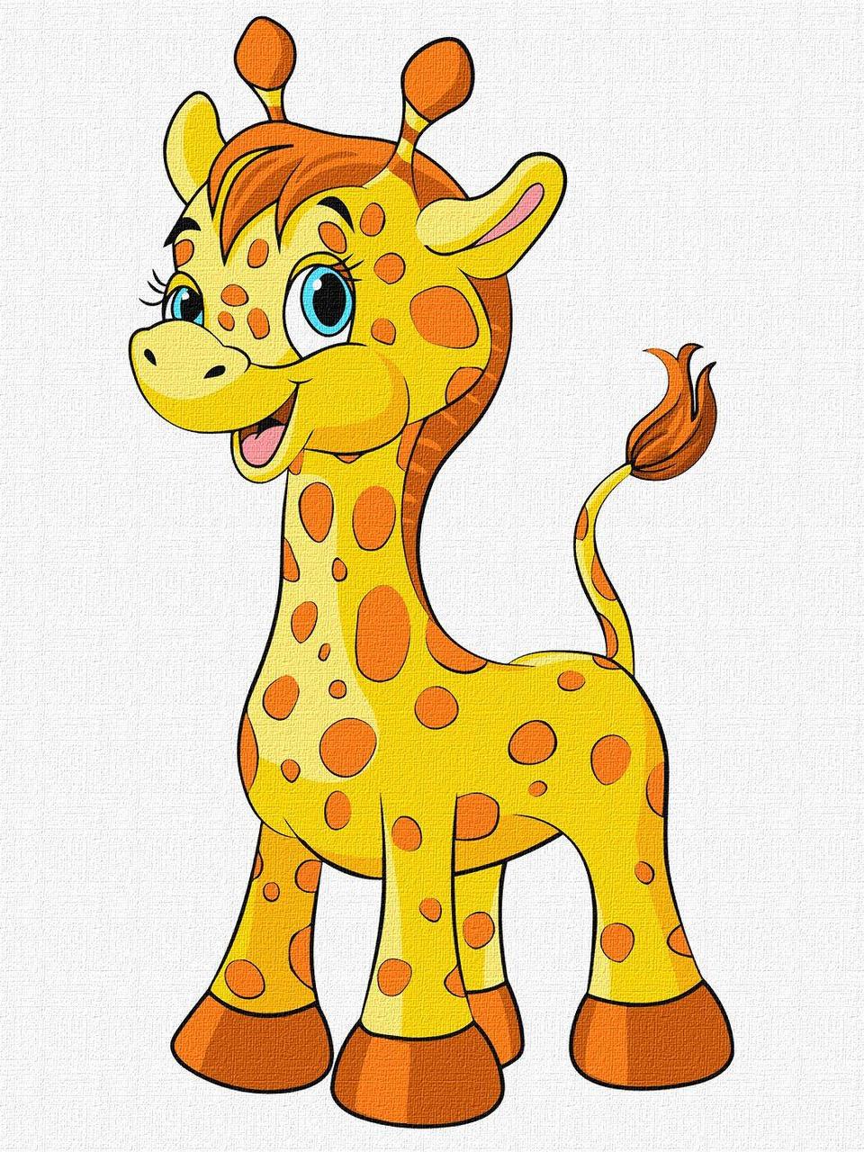 Картина за номерами Ideyka Чарівний жираф 30х40 см (2824287530)