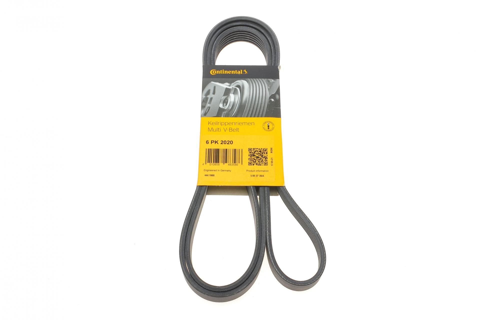 Ремінь генератора Continental для MB Vito OM601/602 AC/M111 PS (6PK2020)