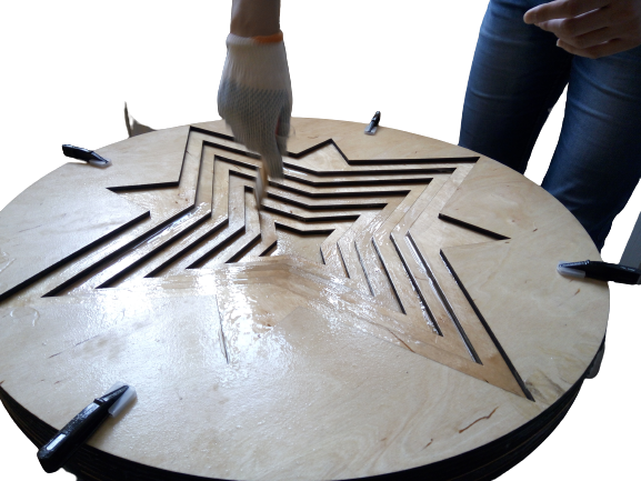 Епоксидна смола КЕ Slab-701 6,6 кг Прозорий (SL70106600) - фото 5