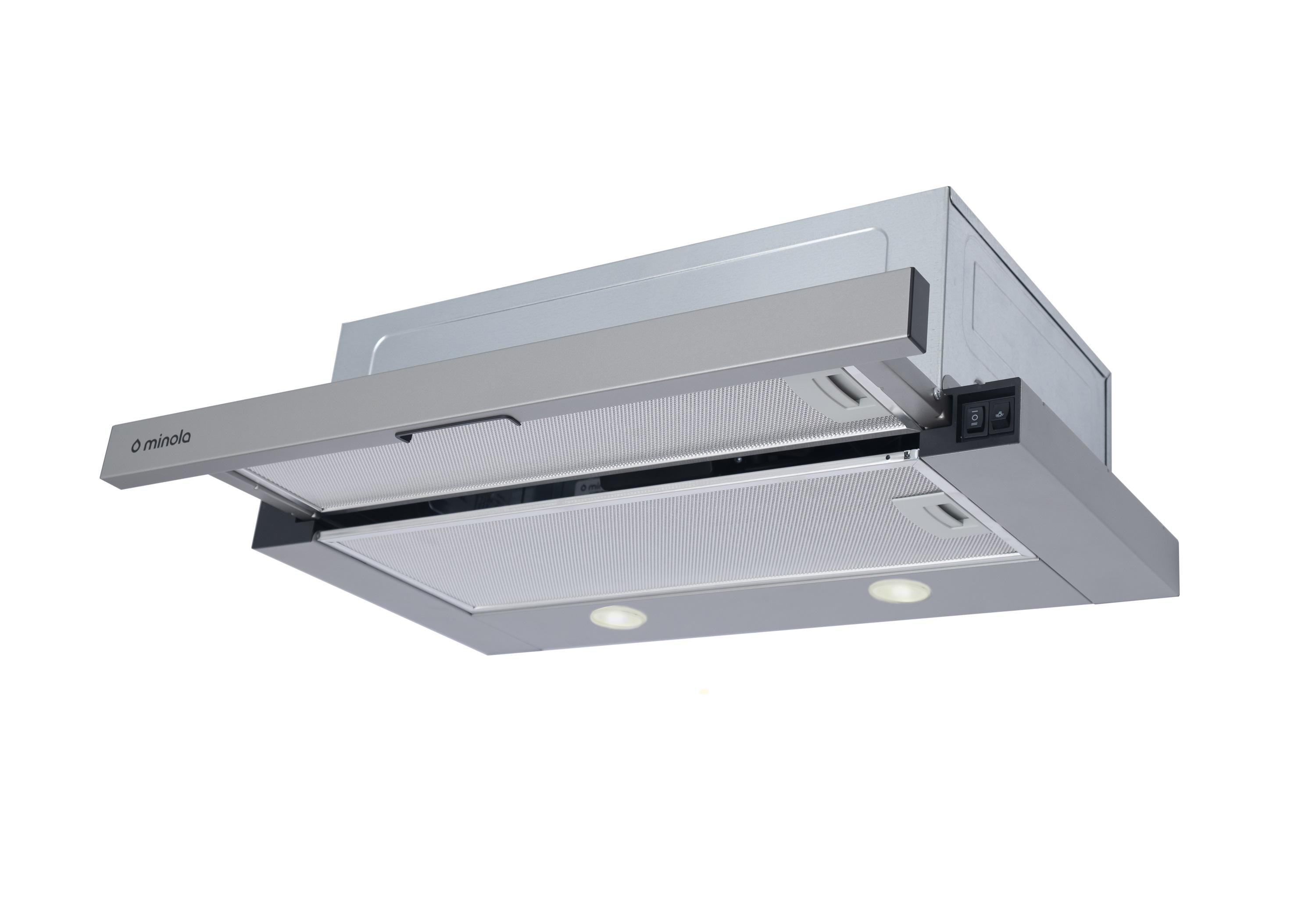 Витяжка телескопічна Minola MTL 6212 GR 700 LED - фото 3