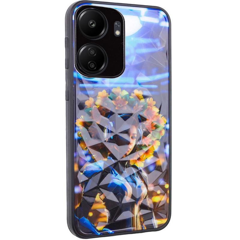 Противоударный TPU+PC чехол Prisma Ladies для Xiaomi Redmi 13C / Poco C65 Cyberpunk